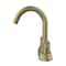 Keeney Mfg Dual Handle Bathroom Faucet with Pop-Up Drain, Matte Gold DEL74CMG - alternate 2